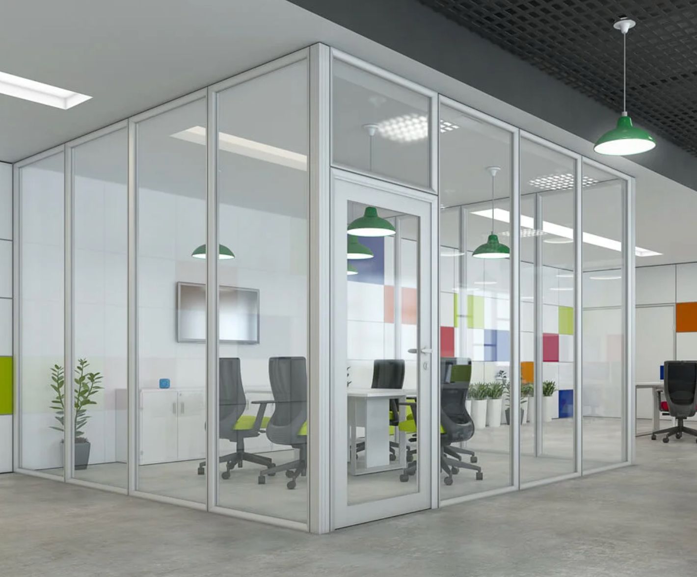 Divisória Vidro Único